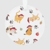 Cute Holiday Cat Pattern (dos)