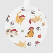 Cute Holiday Cat Pattern (devant)