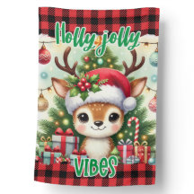 CUTE HOLIDAY CHRISTMAS WINTER DEER