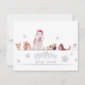 Cute Holiday Dogs Kaart (Voorkant)