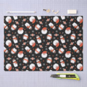 Cute Holiday Kerstmis Pattern Tissuepapier (Craft)