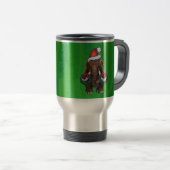 Cute Holiday Mastodon Travel Mug (Devant droit)