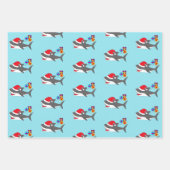 Cute Holiday shark Inpakpapier Vel (Voorkant 3)