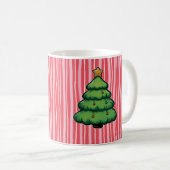 Cute Holiday Tree Coffee Mug (Devant droit)