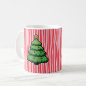 Cute Holiday Tree Coffee Mug (Devant gauche)