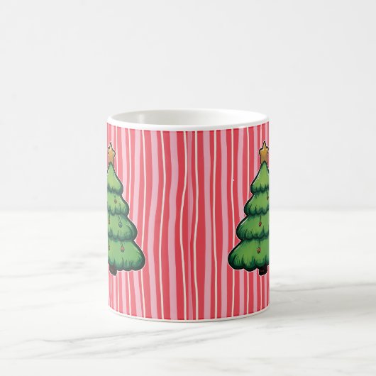 Cute Holiday Tree Coffee Mug (Centre)
