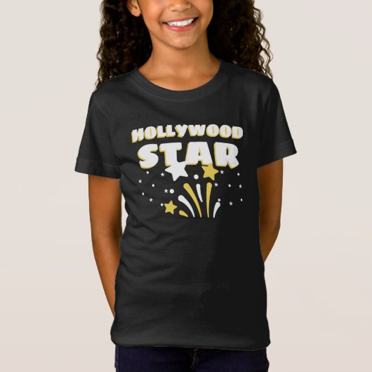 Cute Hollywood Star T-shirt (Voorkant)
