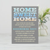 Cute Home Sweet Home Accueil Ménage Invitations (Debout devant)
