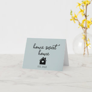 Cute Home Sweet Home House Kaart