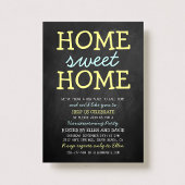 Cute Home Sweet Home Housewarming Invitations Kaart