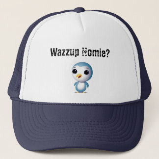 Cute Homie Penguin 2 Trucker Pet