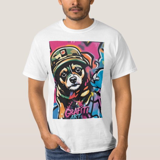 Cute Hond T-shirt (Voorkant)