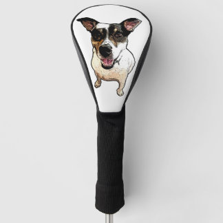 Cute hondkop golfheadcover