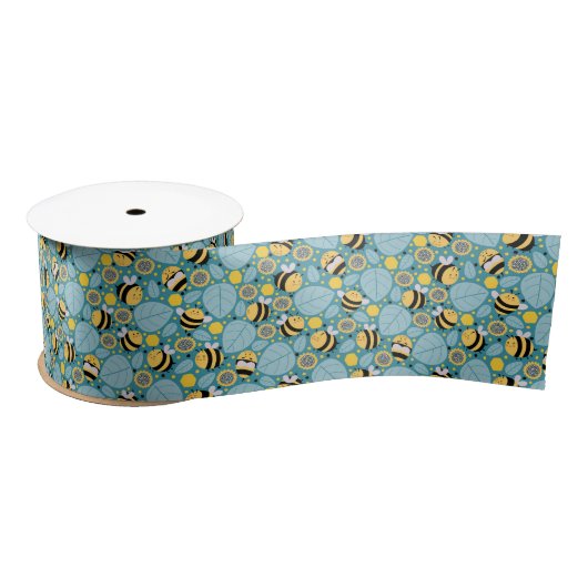 Cute Honey Bee Ribbon Lint (Spoel)