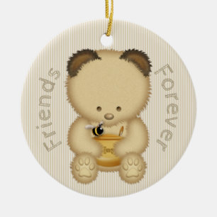 Cute Honey Beer BFF Keramisch Ornament
