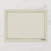 Cute Honey Beer Teddy Briefkaart (Achterkant)