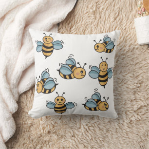 Cute Honey Bees Kussen