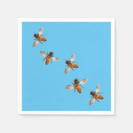 Cute Honey Bees Servetten