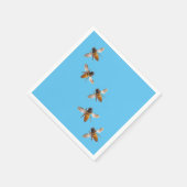 Cute Honey Bees Servetten (Hoek)