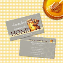 Cute Honey Happy Teddybeer Pot Honingraat