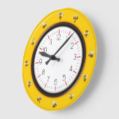 Cute Honeybees Grote Klok (Hoek)