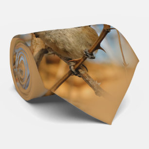 Cute Hopeful Black Capped Chickadee Songbird Stropdas