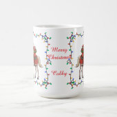 Cute Horse Christmas Mug (Centre)