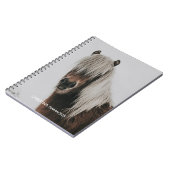 Cute Horse Personalized Notitieboek (Linkerzijde)