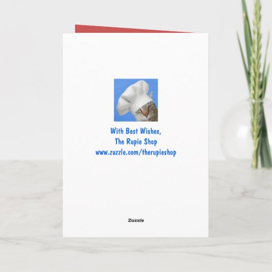 Cute Horse voelt zich beter Kaart (Achterkant)