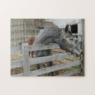 Cute Horse voor een Barn Legpuzzel