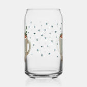 Cute Hot Cocoa Cup Snowflakes Kids Name (Droite)