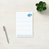 Cute House Cleaning Maid Company Custom Lined Post-it® Notes (Kantoor)