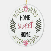 Cute Housewarming Keramisch Ornament (Links)