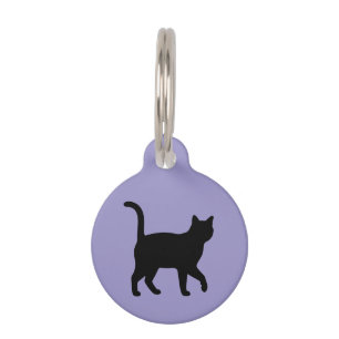 Cute huisdieren silhouetten ontwerp - Katten 1 + t Huisdierpenning