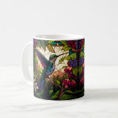 Cute Hummingbird Wrap Koffiemok (Voorkant links)