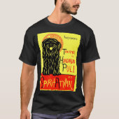 Cute Hungarian Puli Dog Art Puli Gift T-shirt (Voorkant)
