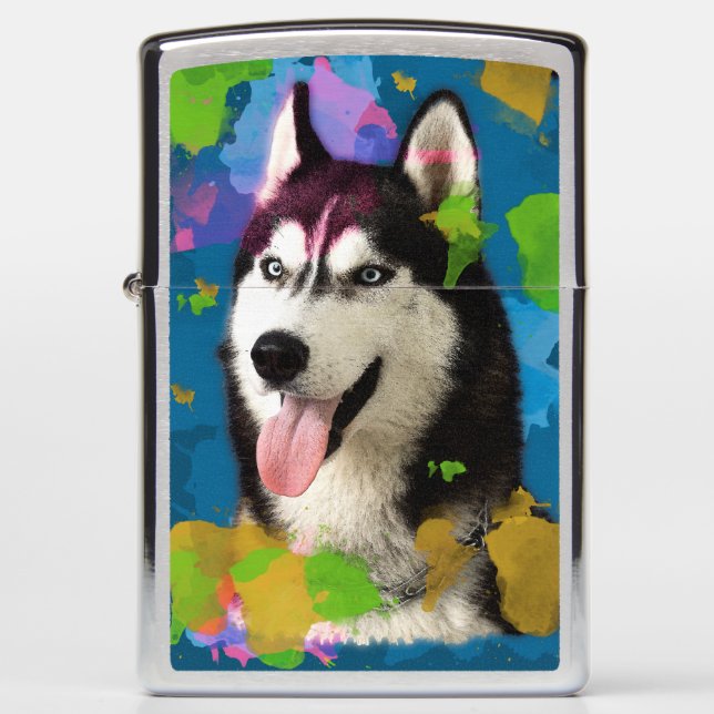 Cute Husky. (Voorkant)