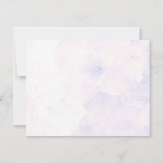 Cute Hydrangeas Merci Mariage (Dos)