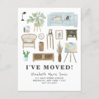 Cute I heeft Boho Waterverf Home Decor Moving