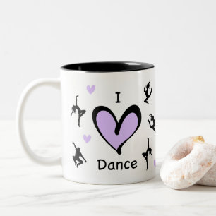 Cute I Lote Dance Mug
