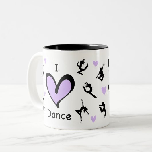 Cute I Lote Dance Mug (Devant gauche)