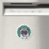 Cute I Love Pugs Magneet (Insitu (Vaatwasser))