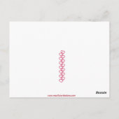 Cute Ice Cream Cones Valentijn Briefkaart (Achterkant)