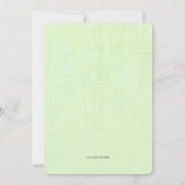 Cute Ice Cream Kids Birthday Party Invision Kaart (Achterkant)