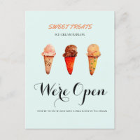 Cute Ice Cream shop We zijn open