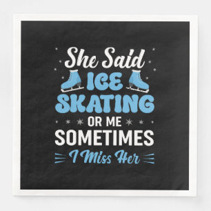 Cute Ice Rink Synchronized is Calling Servet