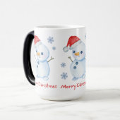 Cute Iceman Cup Magische Mok (Voorkant links)