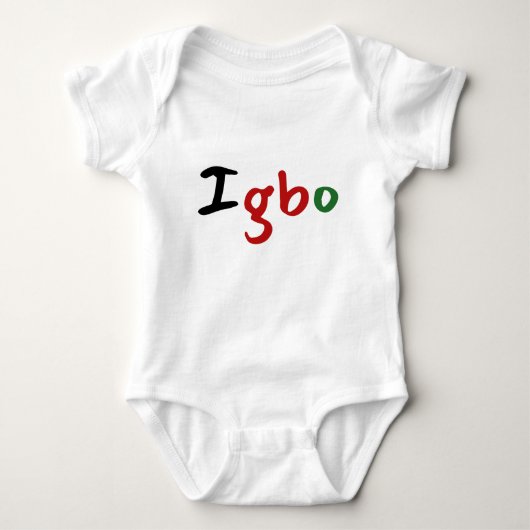 Cute Igbo Pan African Romper (Voorkant)