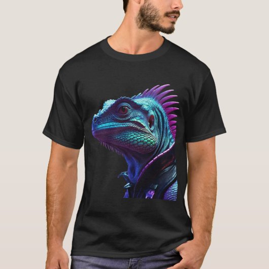Cute iguana t-shirt (Voorkant)