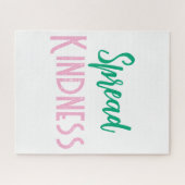 Cute Inspirational Spread Kindness Puzzles (Horizontal)